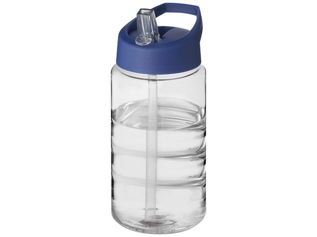 Vattenflaska Sport piplock klar/blå 500ml | Profilsortiment - Sport och fritid - Sportflaskor | Kontorsexperten