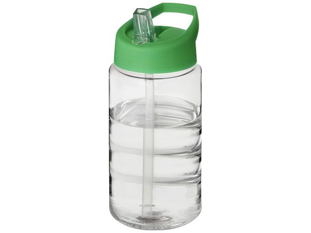 Vattenflaska Sport piplock klar/grön 500ml | Profilsortiment - Sport och fritid - Sportflaskor | Kontorsexperten