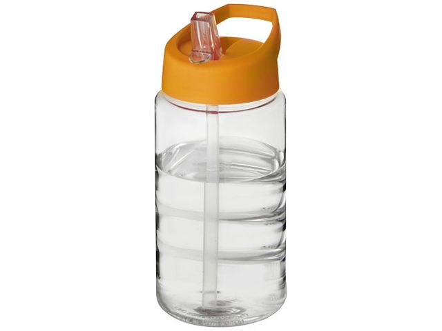 Vattenflaska Sport piplock klar/orange 500ml | Profilsortiment - Sport och fritid - Sportflaskor | Kontorsexperten