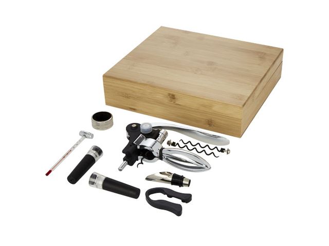 Seasons Vinset bambu 9 delar | Profilsortiment - Hem och hushåll - Vinset | Kontorsexperten