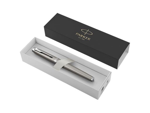Parker Reservoarpenna Mässing silver | Profilsortiment - Pennor - Designpennor | Kontorsexperten