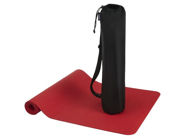 Yogamatta Virabha polyester röd | Profilsortiment - Sport och fritid - Övrigt - Fritid | Kontorsexperten