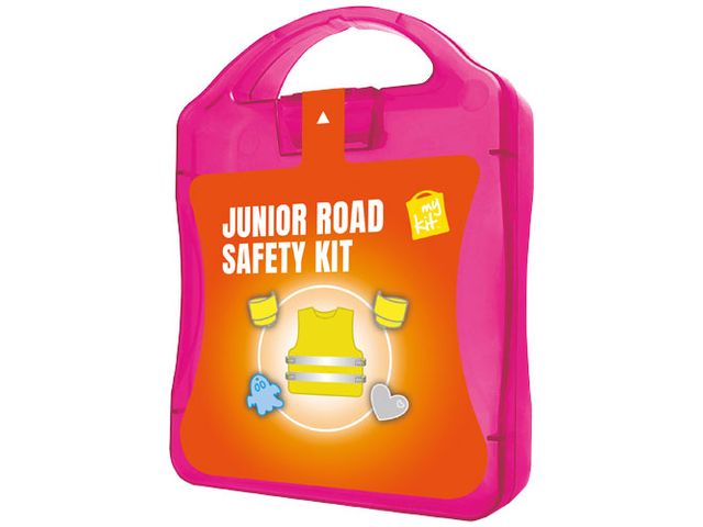 Första hjälpen-kit Safety rosa junior | Profilsortiment - Sport och fritid - Övrigt - Fritid | Kontorsexperten