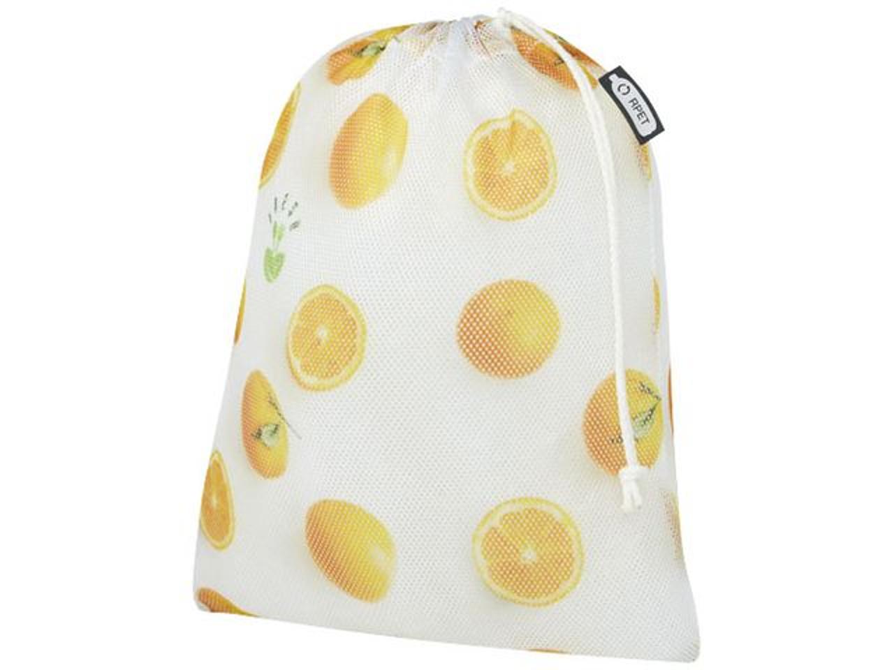 Tygkasse i polyester vit 25x32cm | Profilsortiment - Väskor - Gympapåse | Kontorsexperten