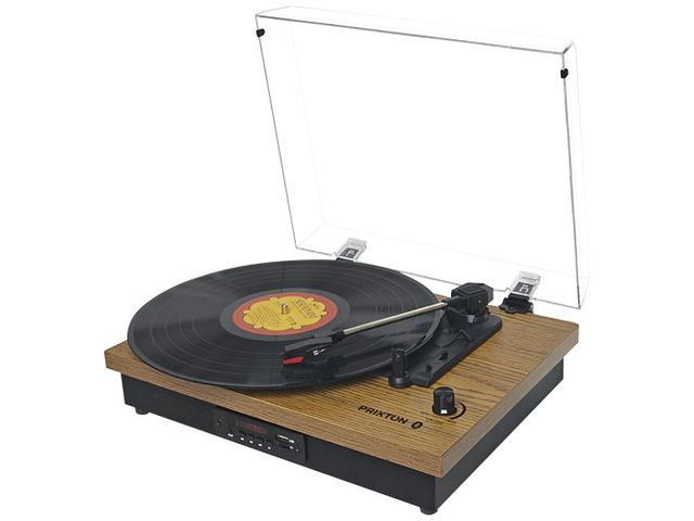 Prixton VinylspelareStudio brun | Profilsortiment - Hem och hushåll - Övrigt - Hemmet | Kontorsexperten