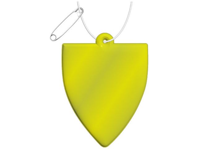 RFX™ Reflex bricka gul PVC | Profilsortiment - Reflexer - Reflexer - Övrigt | Kontorsexperten