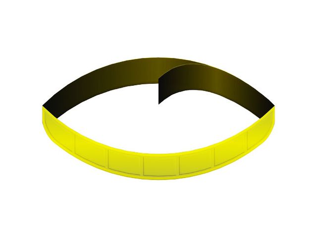 RFX™ Reflex gul 40 cm | Profilsortiment - Reflexer - Reflexer - Övrigt | Kontorsexperten