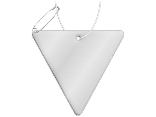RFX™ Reflex triangel vit TPU-häng Are | Profilsortiment - Reflexer - Reflexer - Övrigt | Kontorsexperten