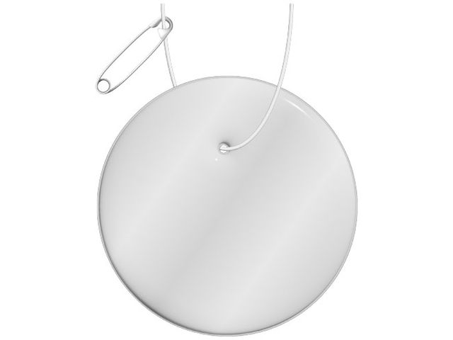 RFX™ Reflex rund vit PVC-häng Are | Profilsortiment - Reflexer - Reflexer - Övrigt | Kontorsexperten