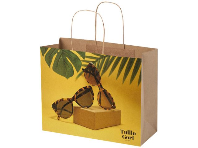 Kraftpapperspåse 120 g/m2 natur L11 | Profilsortiment - Kassar och påsar - Papperskassar | Kontorsexperten