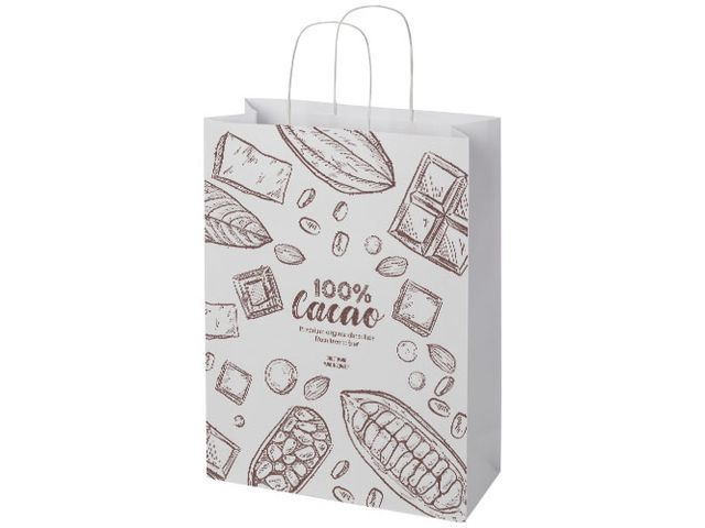 Papperspåse 120g vit XXL | Profilsortiment - Kassar och påsar - Papperskassar | Kontorsexperten