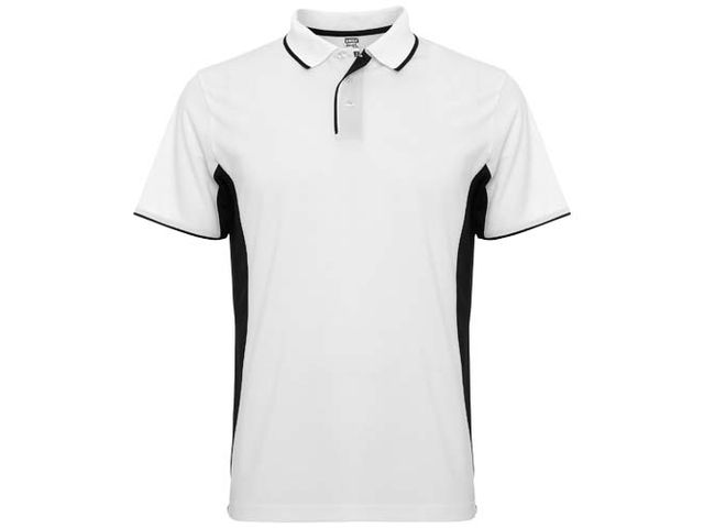 Piké Montmelo Herr vit/svart L | Yrkeskläder - Pikétröjor - Piké | Kontorsexperten