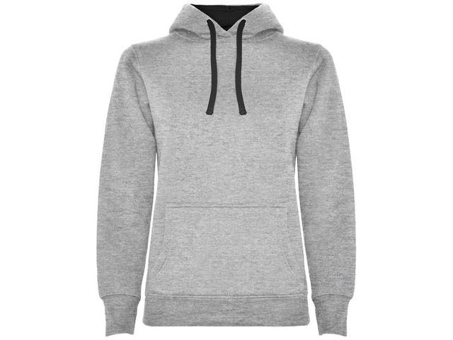 Hoodie Urban Dam marl grey/svart S | Yrkeskläder - Tröjor och Sweatshirts - Hoodies | Kontorsexperten