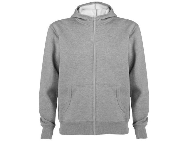 Hoodie zip Montblanc Unisex grå S | Yrkeskläder - Tröjor och Sweatshirts - Hoodies | Kontorsexperten