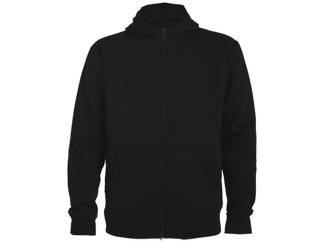 Hoodie zip Montblanc Unisex svart S | Yrkeskläder - Tröjor och Sweatshirts - Hoodies | Kontorsexperten