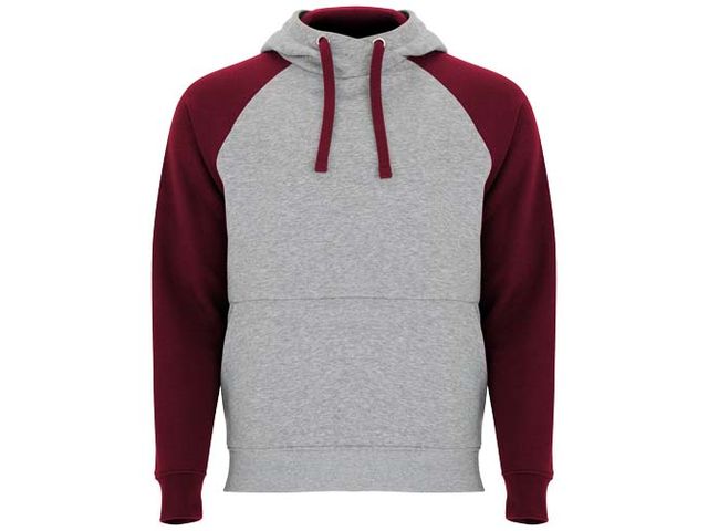 Hoodie Badet Barn grå/vinröd 9/10 | Yrkeskläder - Tröjor och Sweatshirts - Hoodies | Kontorsexperten