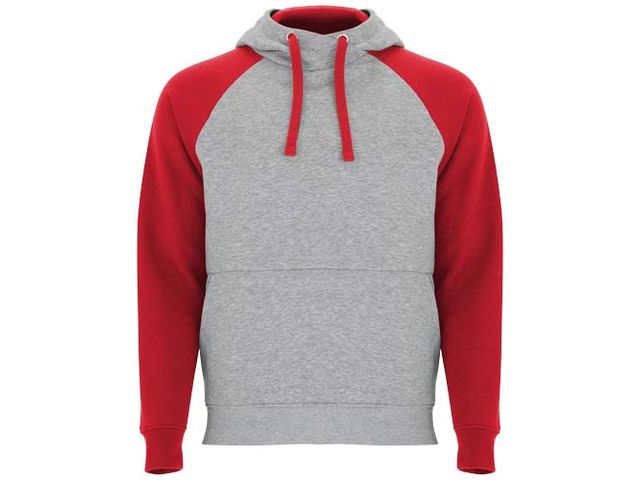 Hoodie Badet Barn grå/röd 11/12 | Yrkeskläder - Tröjor och Sweatshirts - Hoodies | Kontorsexperten