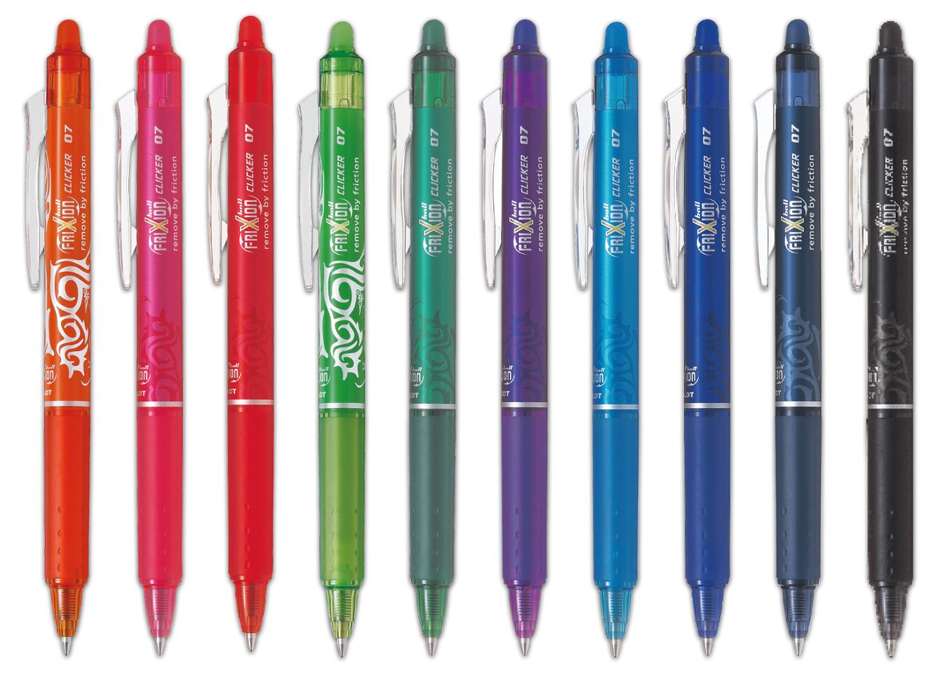 PILOT Gelpenna Frixion Clicker 0,7 aprikos | Kontorsmaterial - Pennor - Gelpennor raderbara | Kontorsexperten