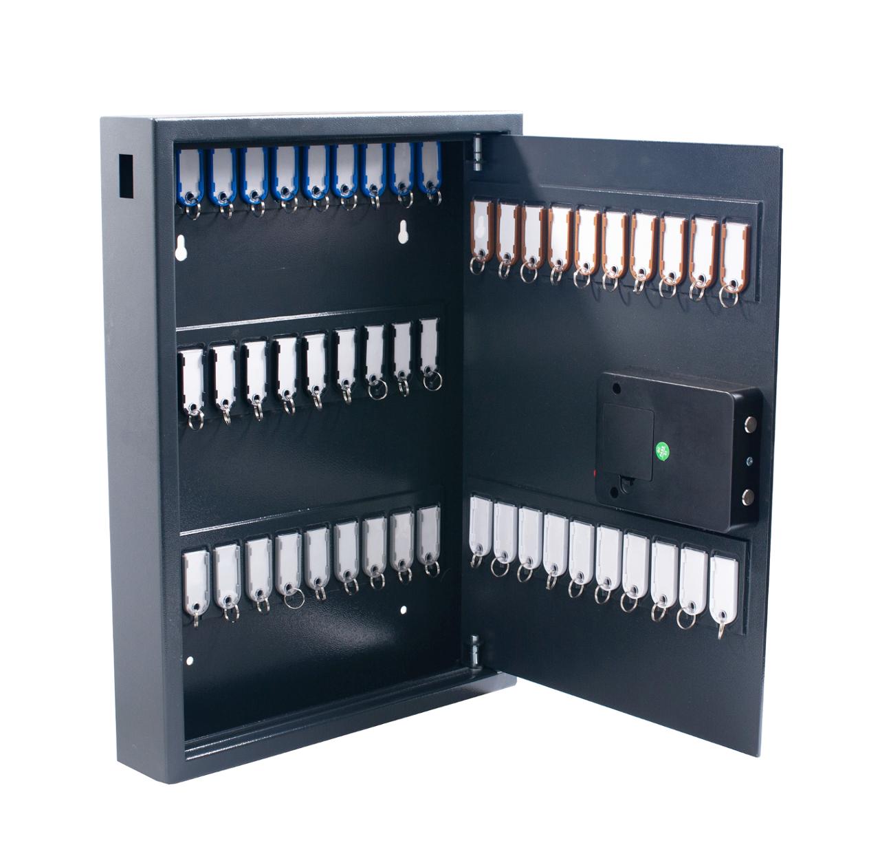 PAVO Nyckelskåp 50 nycklar | Kontorsmöbler och inredning - Skåp och hyllor - Nyckelskåp och tillbehör | Kontorsexperten