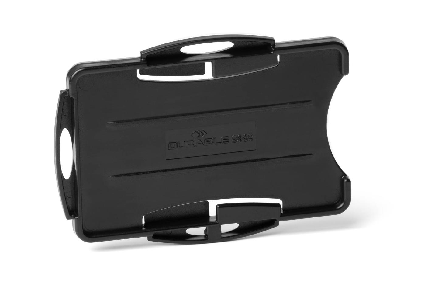 DURABLE Korthållare ECO 2 kort u.fäste sv 10/fp | Kontorsmöbler och inredning - Namnskyltar och korthållare - Korthållare - Standard | Kontorsexperten