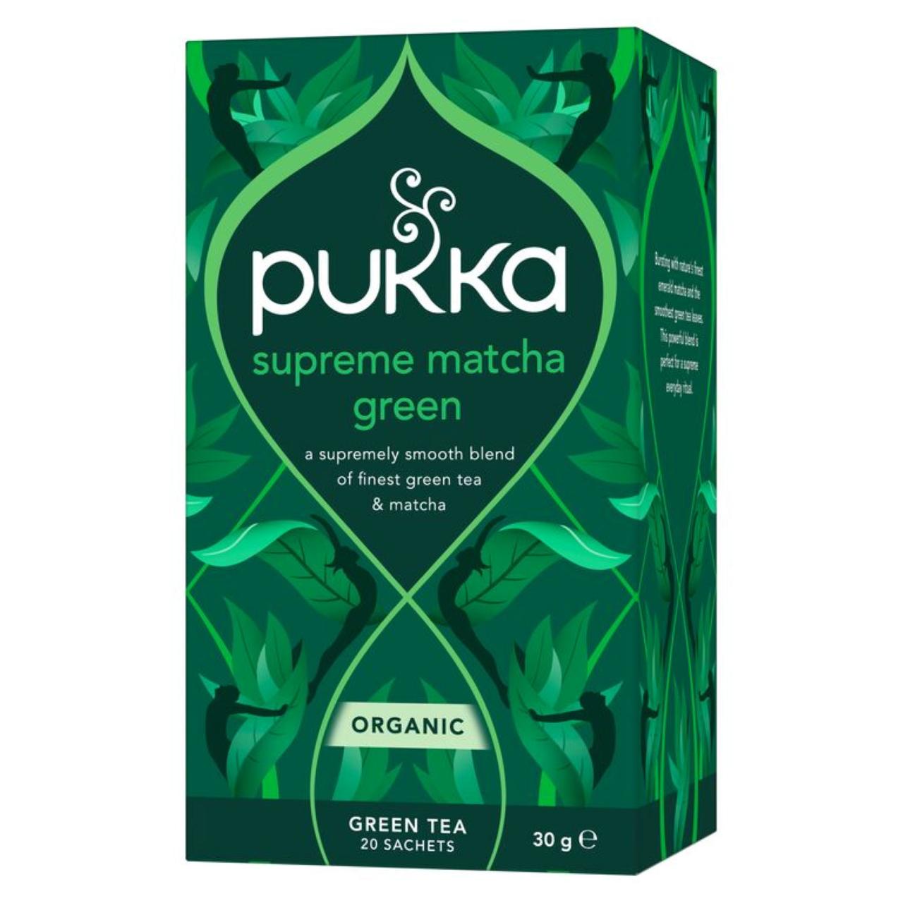 PUKKA Te Örtte Supreme Matcha Green 20/fp | Kök och servering - Kaffe och te - Te | Kontorsexperten