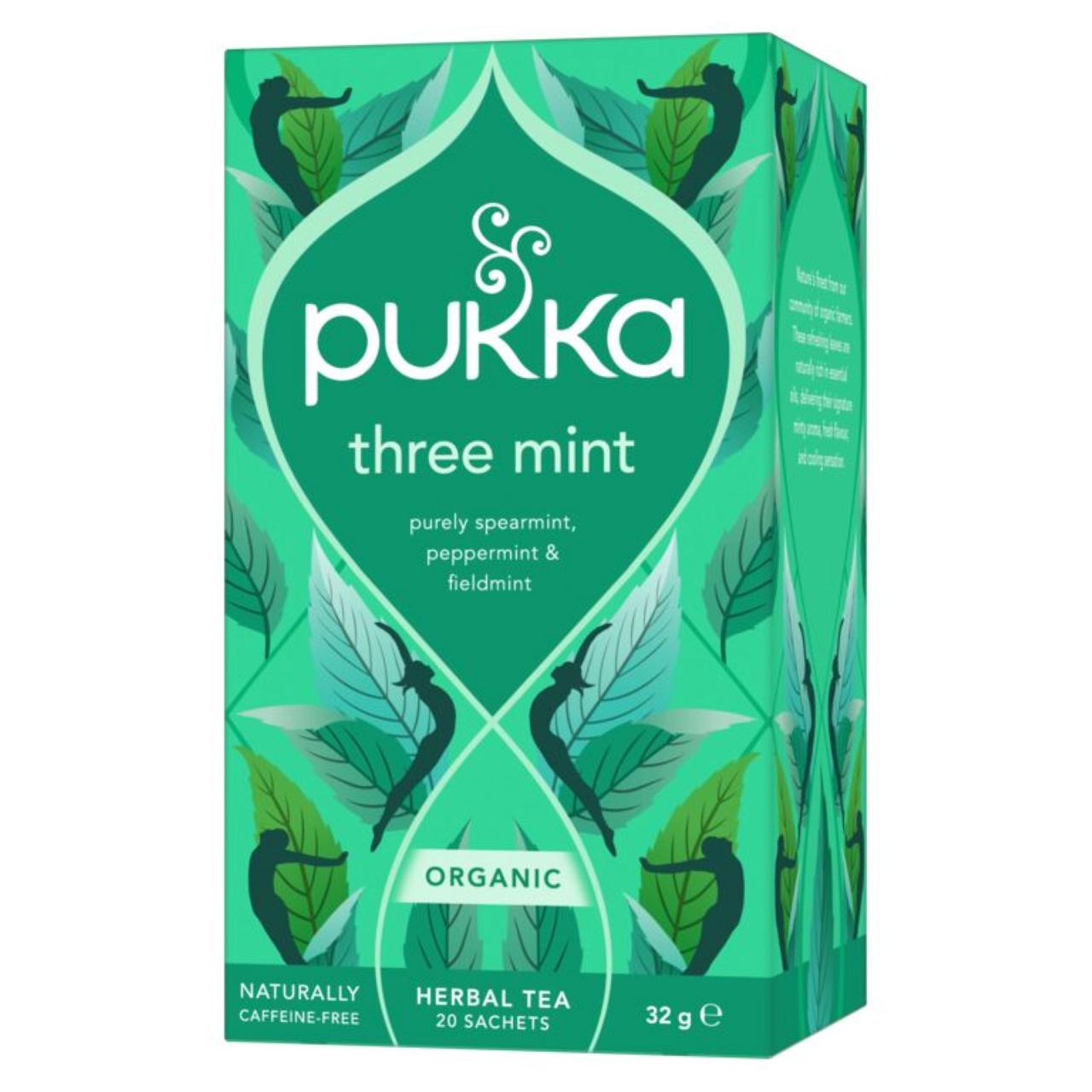 PUKKA Te Örtte Three Mint 20/fp | Kök och servering - Kaffe och te - Te | Kontorsexperten