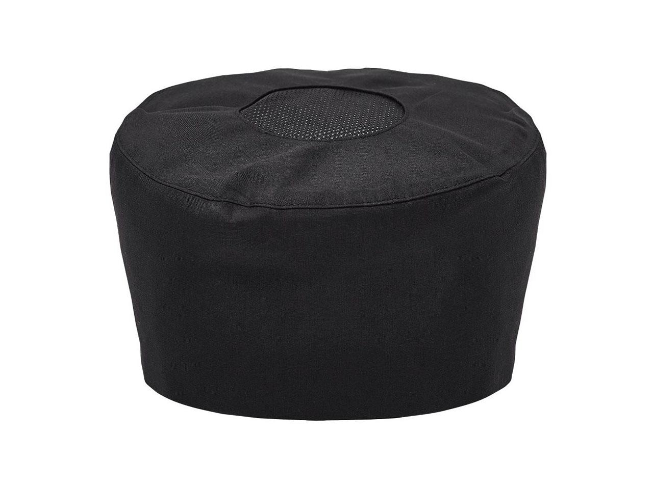 HEJCO cKockmössa Oregon svart 58/60 | Arbetskläder - Hjälmar Mössor och kepsar - Kök- och serveringsmössor | Kontorsexperten