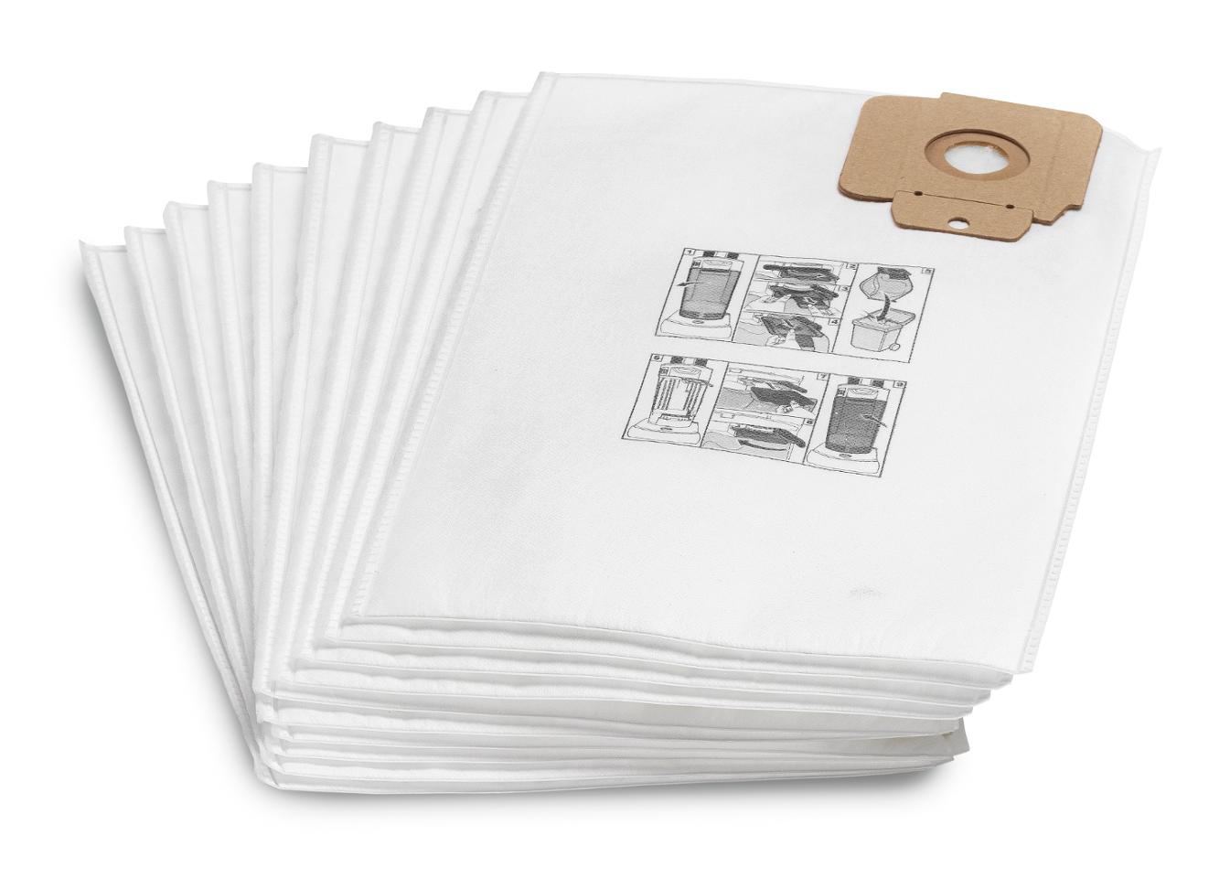 KÄRCHER Dammsugarpåse Fleece 10/fp | Städ och hygien - Dammsugare - Dammsugarpåsar | Kontorsexperten