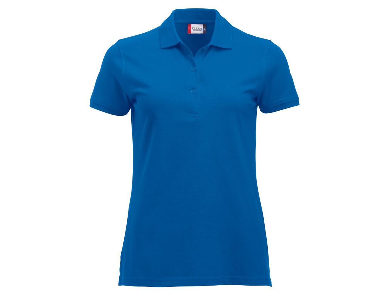 CLIQUE Pikétröja 028246 dam royalblå 2XL | Arbetskläder - Arbetströjor - Piké | Kontorsexperten