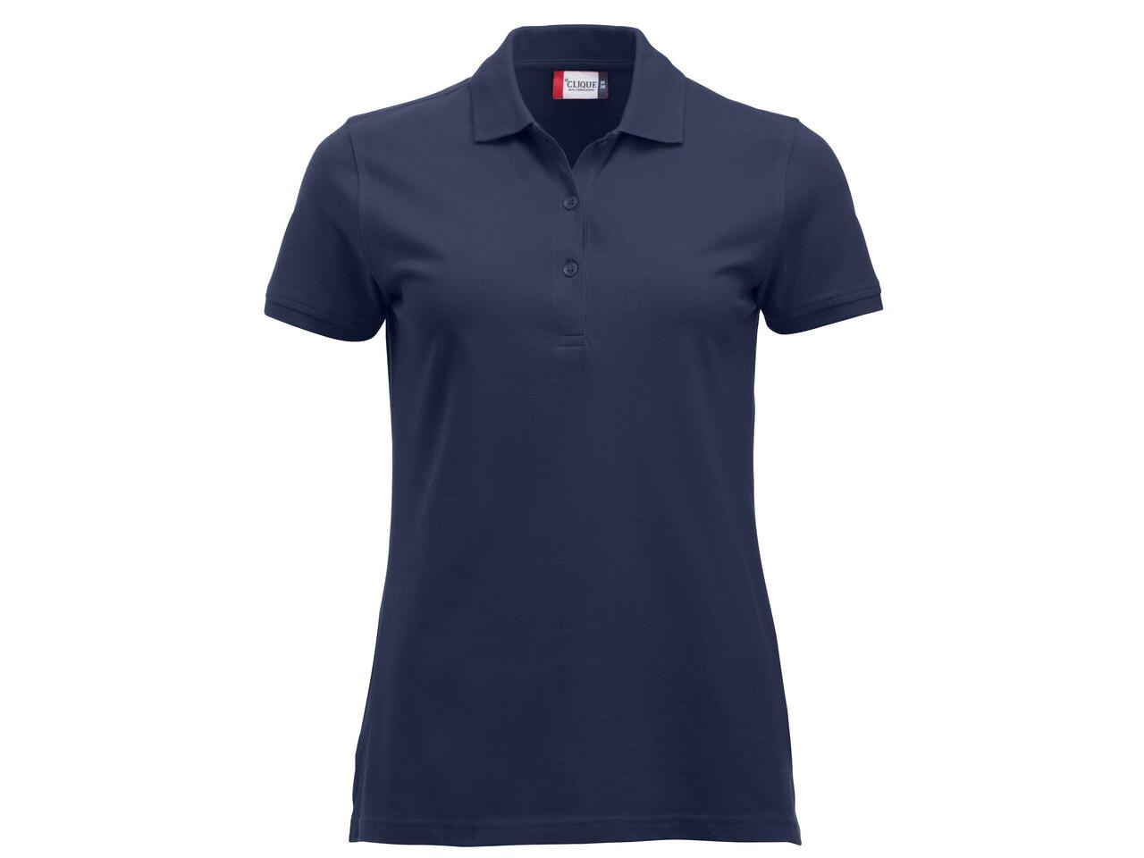 CLIQUE Pikétröja 028246 dam marin 2XL | Arbetskläder - Arbetströjor - Piké | Kontorsexperten