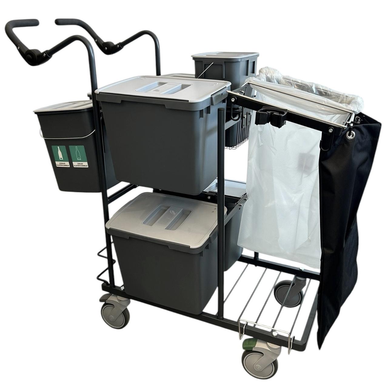 ACTIVA Städvagn Metodvagn sortering 747 | Städ och hygien - Städvagnar - Städvagnar | Kontorsexperten