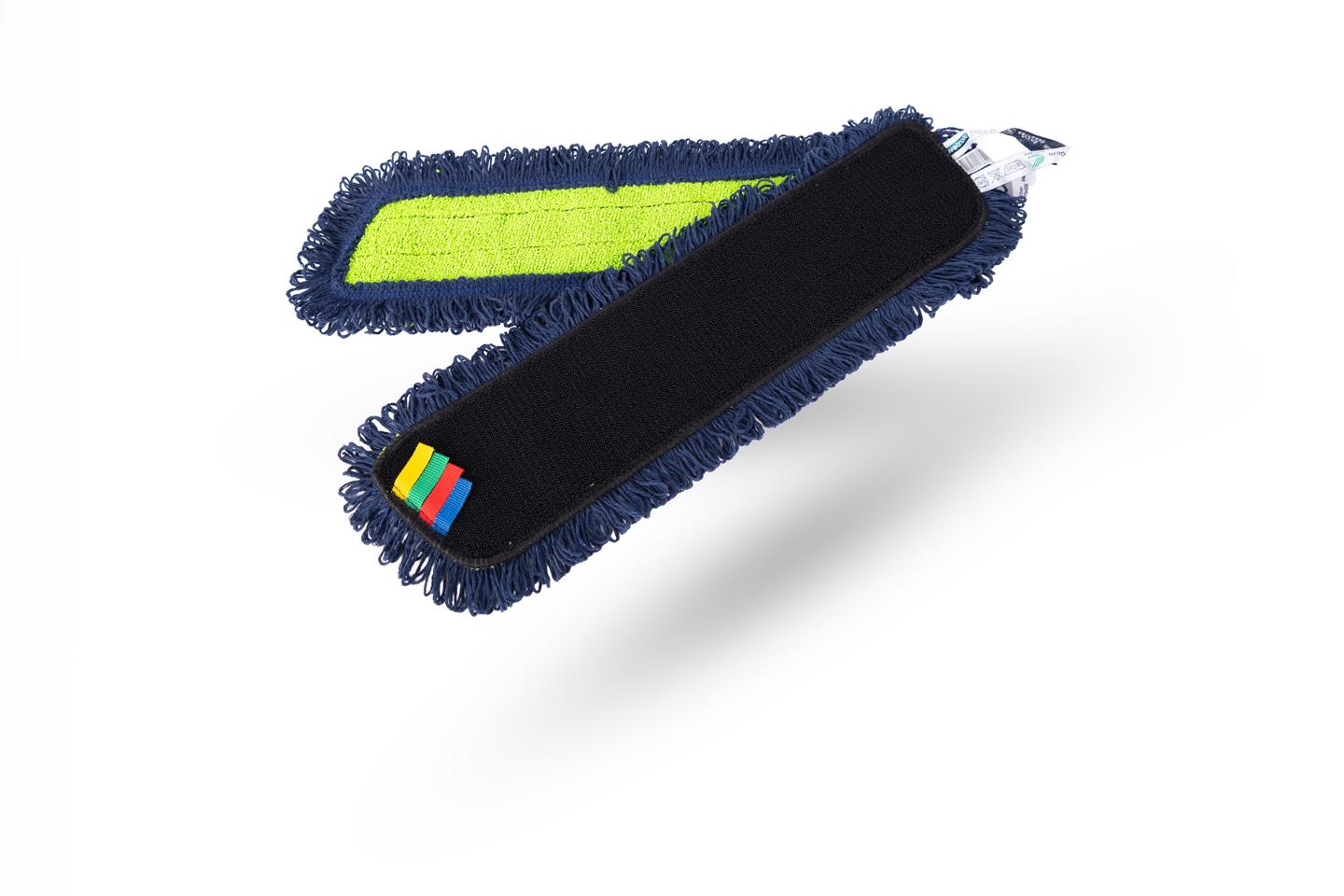 WETROK Mopp microfiber 40cm grön/blå | Städ och hygien - Moppar och stativ - Moppar - 36-45 cm | Kontorsexperten