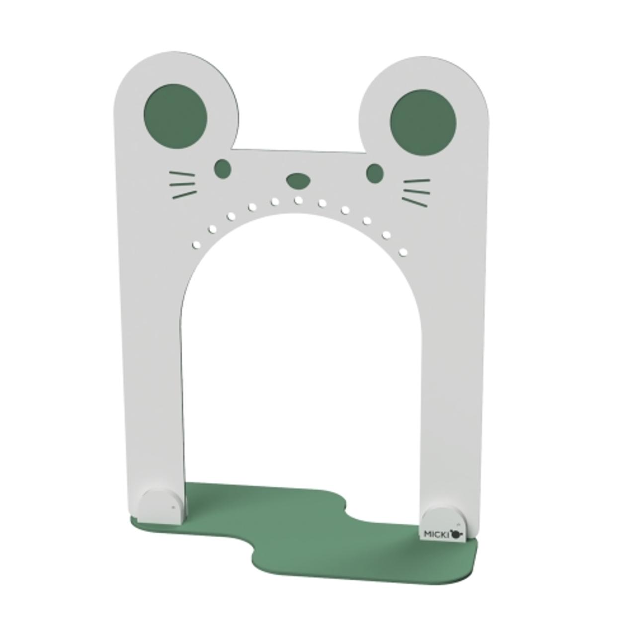 MICKI Lekskärm grön mus | Skolmöbler och inredning - Lekmöbler - Kreativ inredning | Kontorsexperten