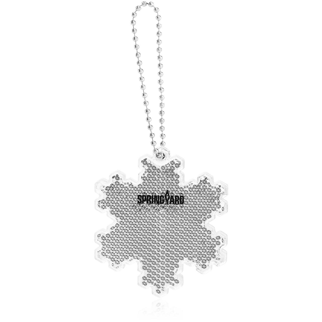 SPRINGYARD Reflex prisma snöflinga vit | Skyddsutrustning - Personligt skydd - Reflexer | Kontorsexperten