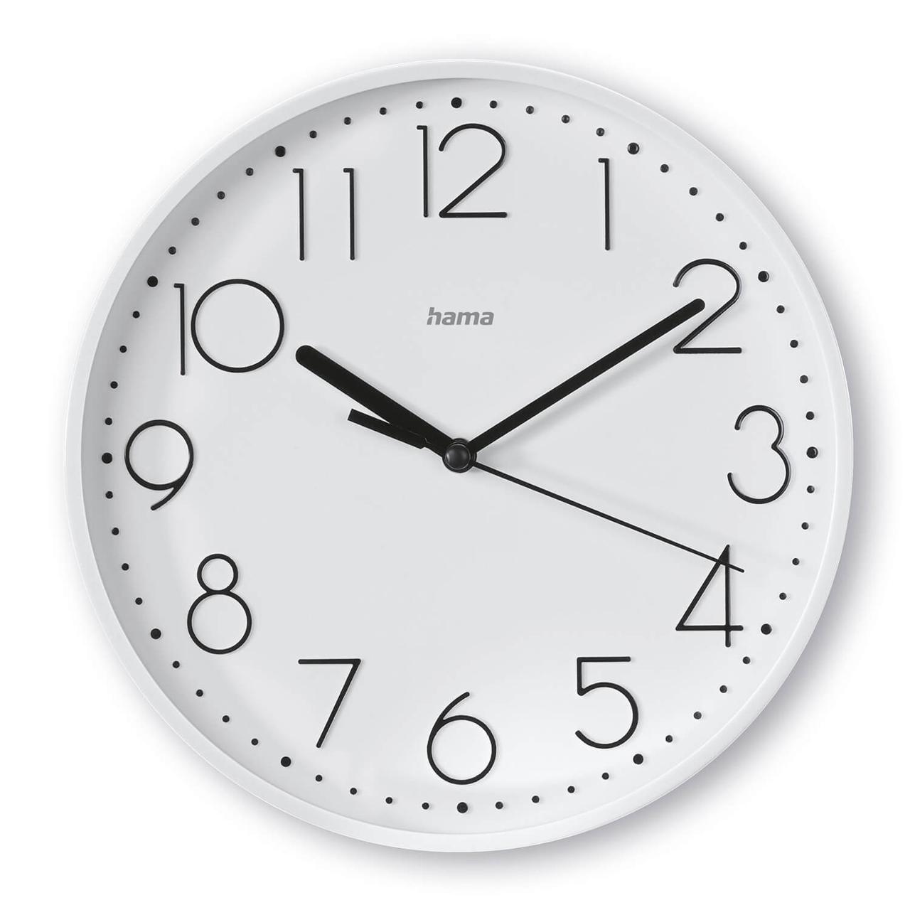 HAMA Väggur Salina 22cm vit | Kontorsmöbler och inredning - Väggur - Väggur | Kontorsexperten