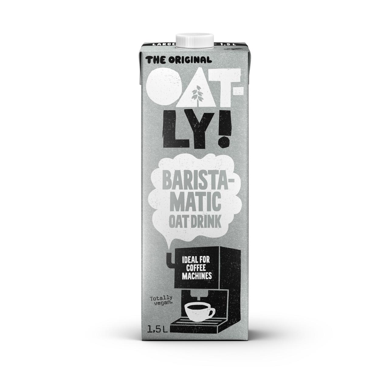 OATLY Havredryck Baristamatic 1,5L | Kök och servering - Kaffe och te - Kaffemjölk | Kontorsexperten