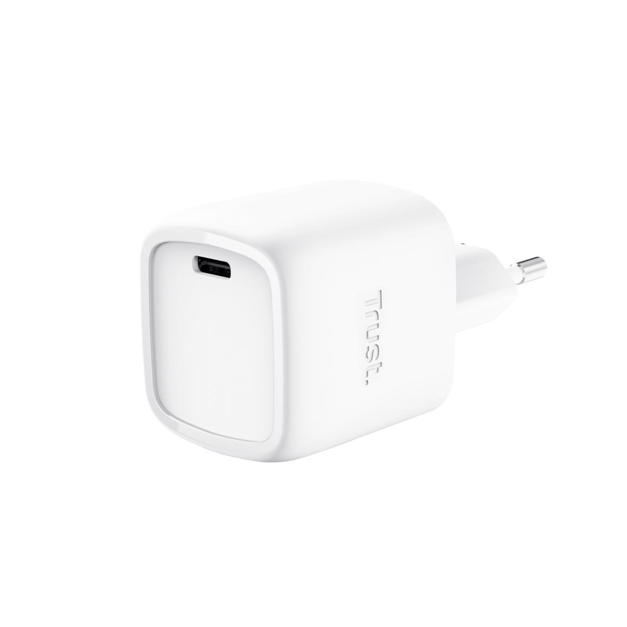 TRUST Laddare Vägg MAXO GaN 30W USB-C | Datorprodukter - Surfplattor och smartphones - Laddare - Vägg | Kontorsexperten