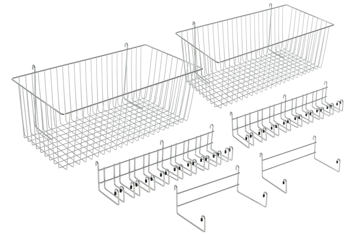 Förvaringskorgar till Bollvagn 3st | Skola och förskola - Idrott, hälsa och rörelse - Förvaring, verktyg och tillbehör | Kontorsexperten