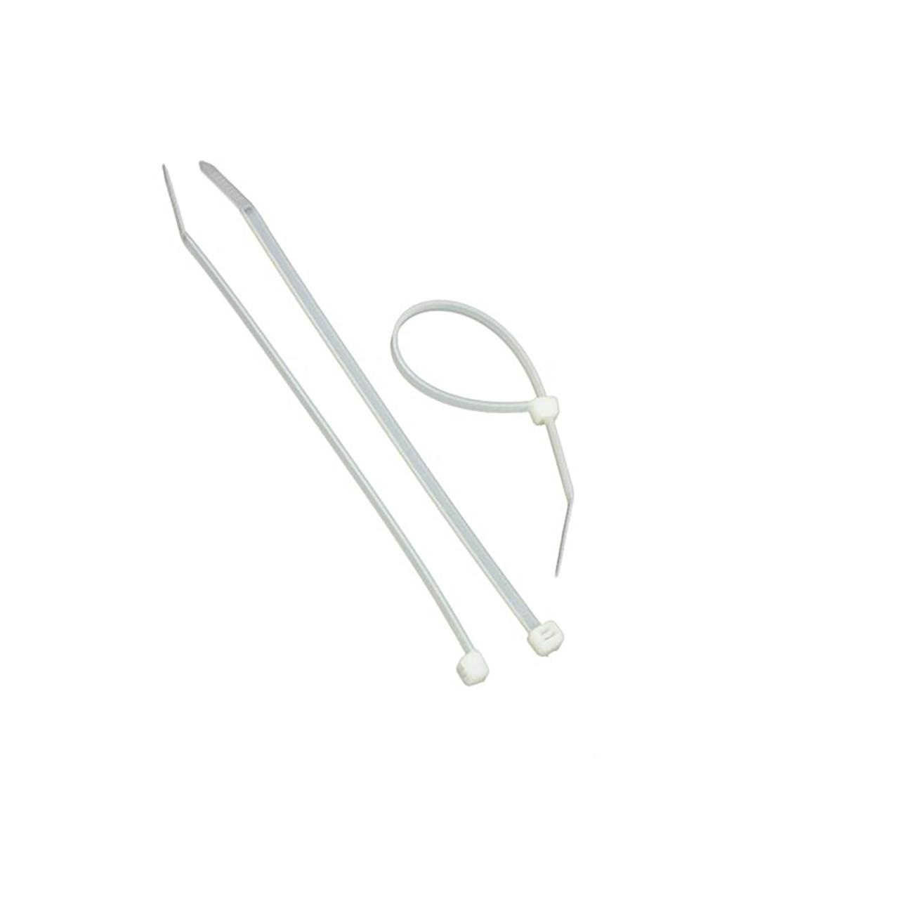 Buntband 4,8x200mm vit 100/fp | Emballage och lagerutrustning - Packband och buntband - Buntband | Kontorsexperten