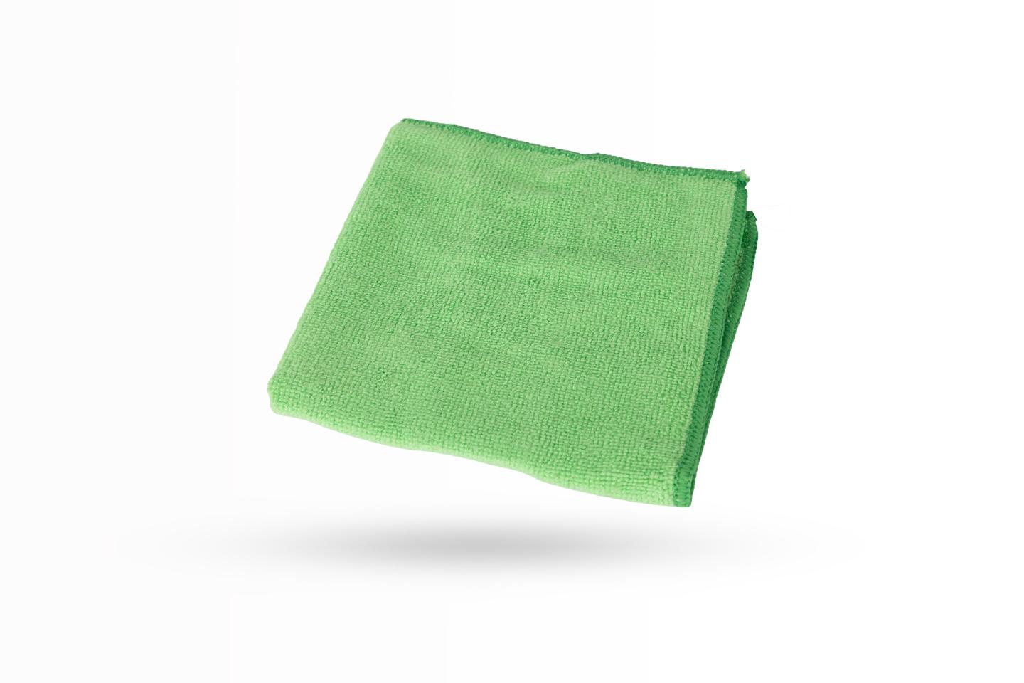 WETROK Microfiberduk 32cm grön 10/fp | Städ och hygien - Städdukar och diskdukar - Städdukar - Mikro | Kontorsexperten