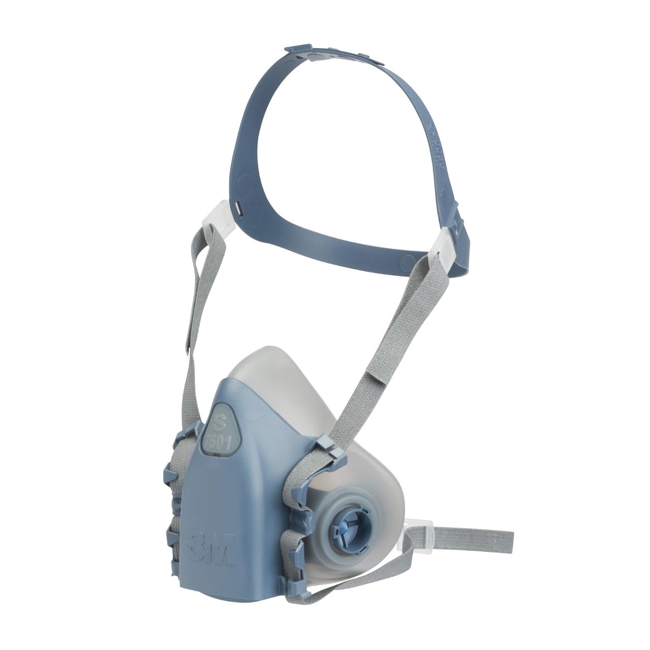 3M Halvmask 7501 S | Skyddsutrustning - Andningsskydd - Halvmask | Kontorsexperten