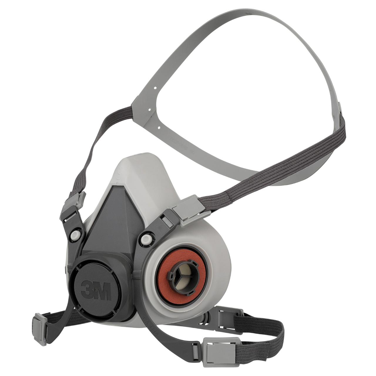 3M Halvmask 6100 S | Skyddsutrustning - Andningsskydd - Halvmask | Kontorsexperten