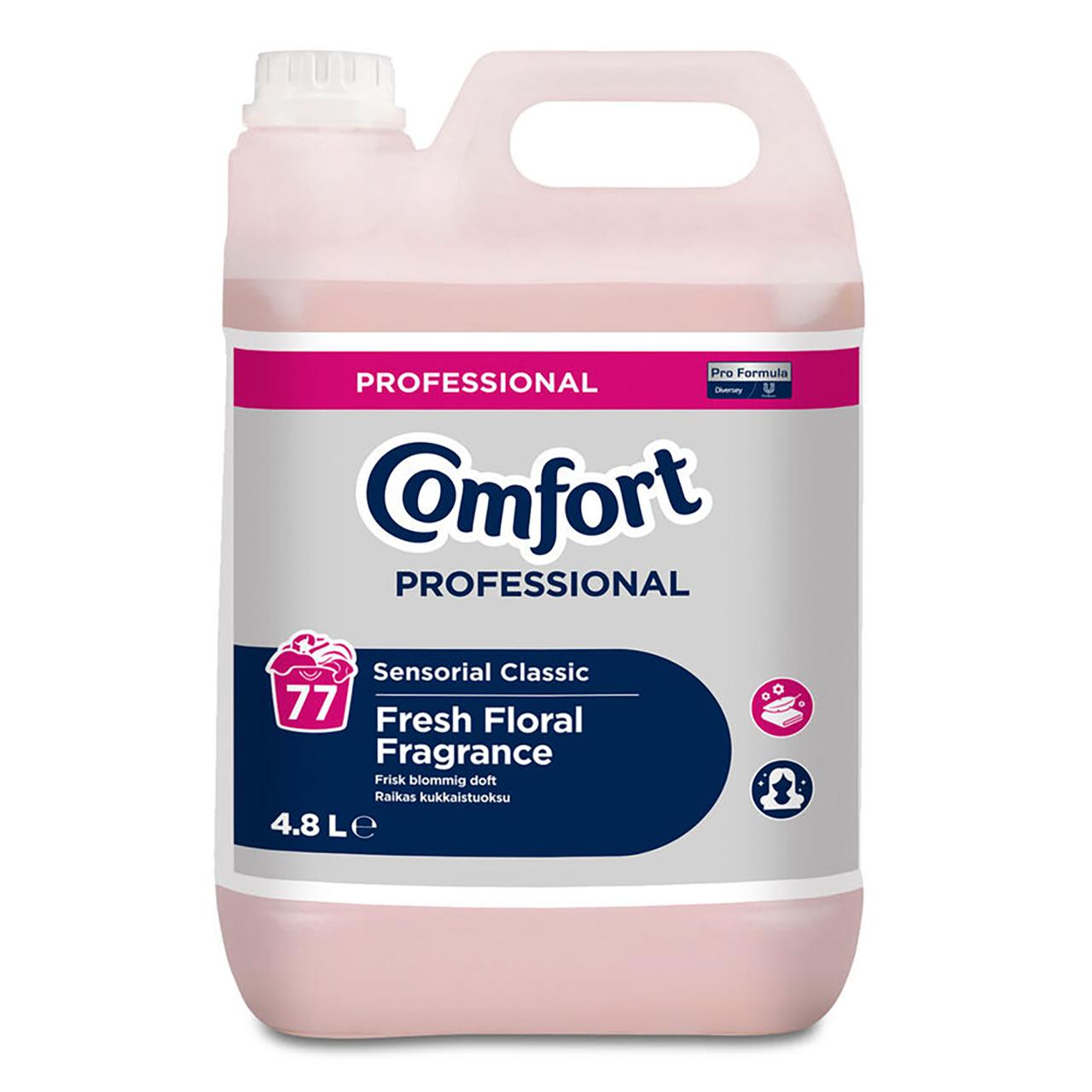 COMFORT Sköljmedel Pro Formula Sensorial Classic 4,8L | Städ och hygien - Tvättmedel och klädvård - Sköljmedel | Kontorsexperten