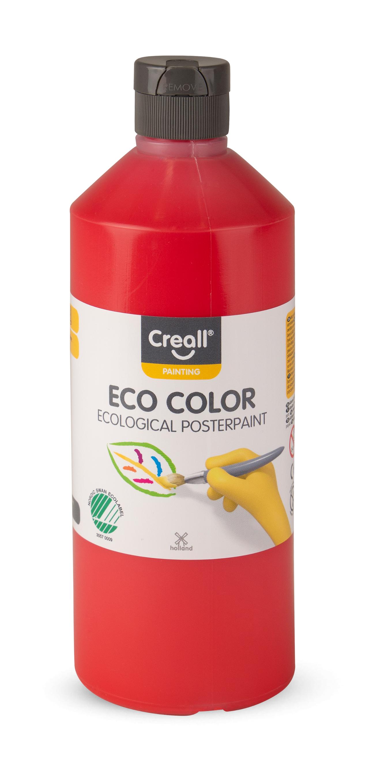 CREALL Readymix Svanenmärkt 500ml röd | Skola och förskola - Målarfärg och tillbehör - Readymix | Kontorsexperten