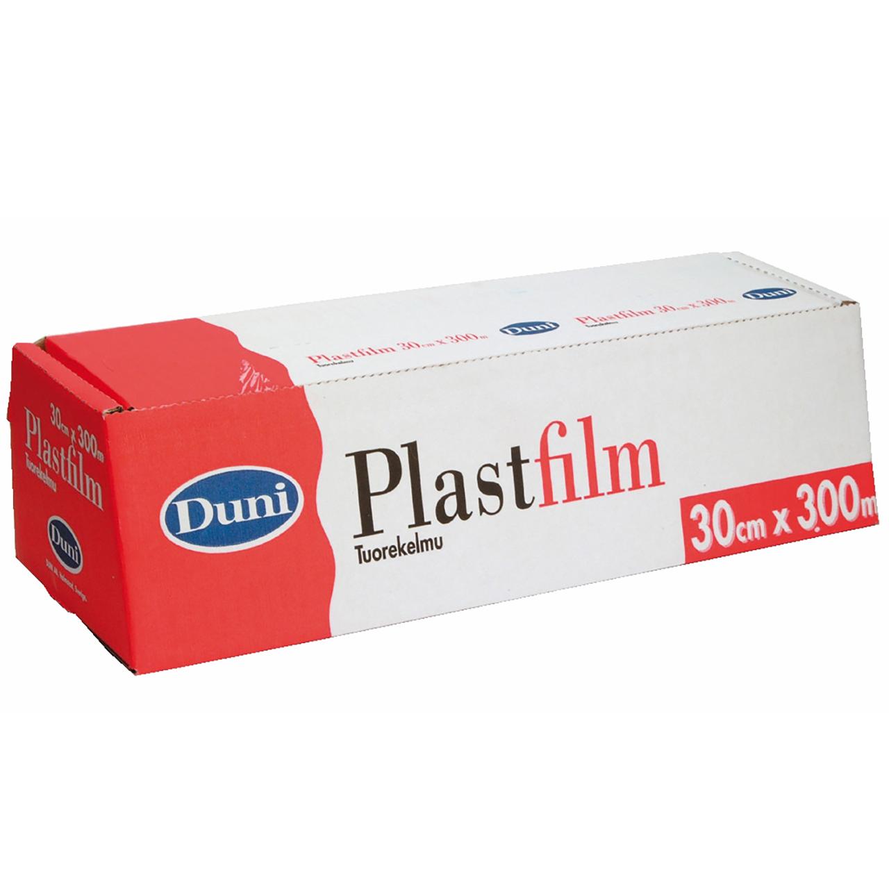 DUNI Plastfolie PVC 30cmx300m | Kök och servering - Plast- och aluminiumfolie - Plastfolie | Kontorsexperten