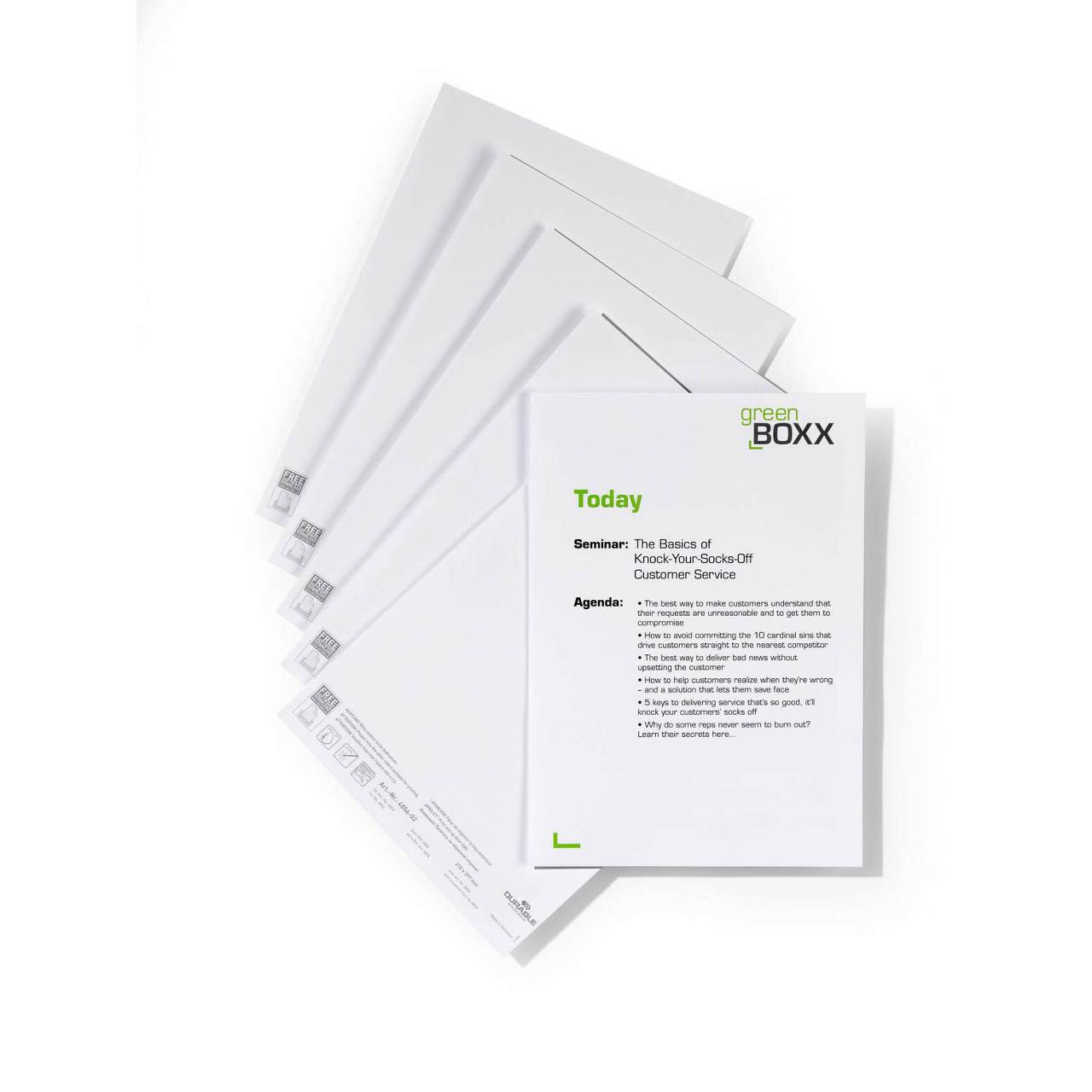 DURABLE Etiketter pallställ A4 210x297mm 10/fp | Emballage och lagerutrustning - Etiketter och godsmärkning - Specialetiketter | Kontorsexperten