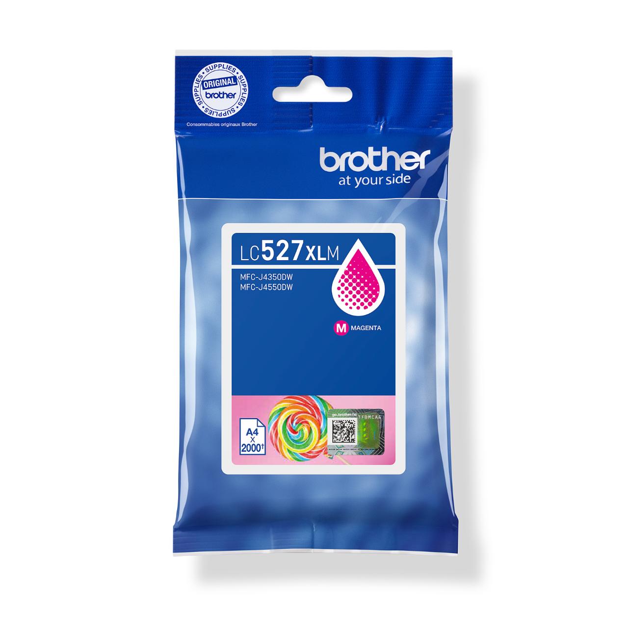 BROTHER Bläckpatron LC527XLM 2K magenta | Toner och bläck - Bläckpatroner - Bläckpatroner Brother | Kontorsexperten