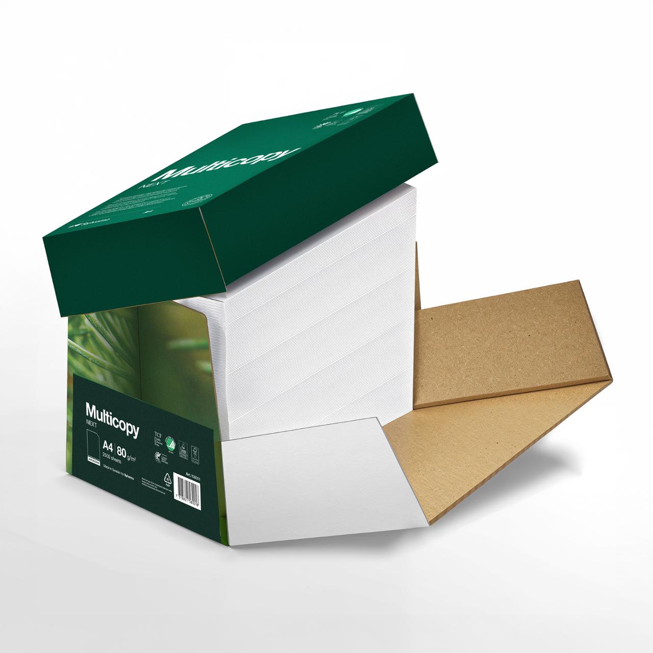 MULTICOPY Kopieringspapper Next A4 80g XP 2500/fp | Kontorspapper - Kopieringspapper - A4 Ohålat | Kontorsexperten