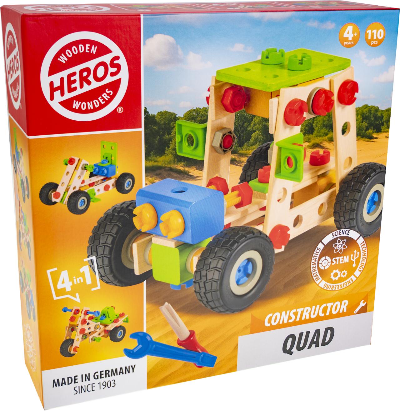 Byggkonstruktion Fordon 110 delar | Skola och förskola - Lekmaterial - Bygglek, konstruktion och mosaik | Kontorsexperten