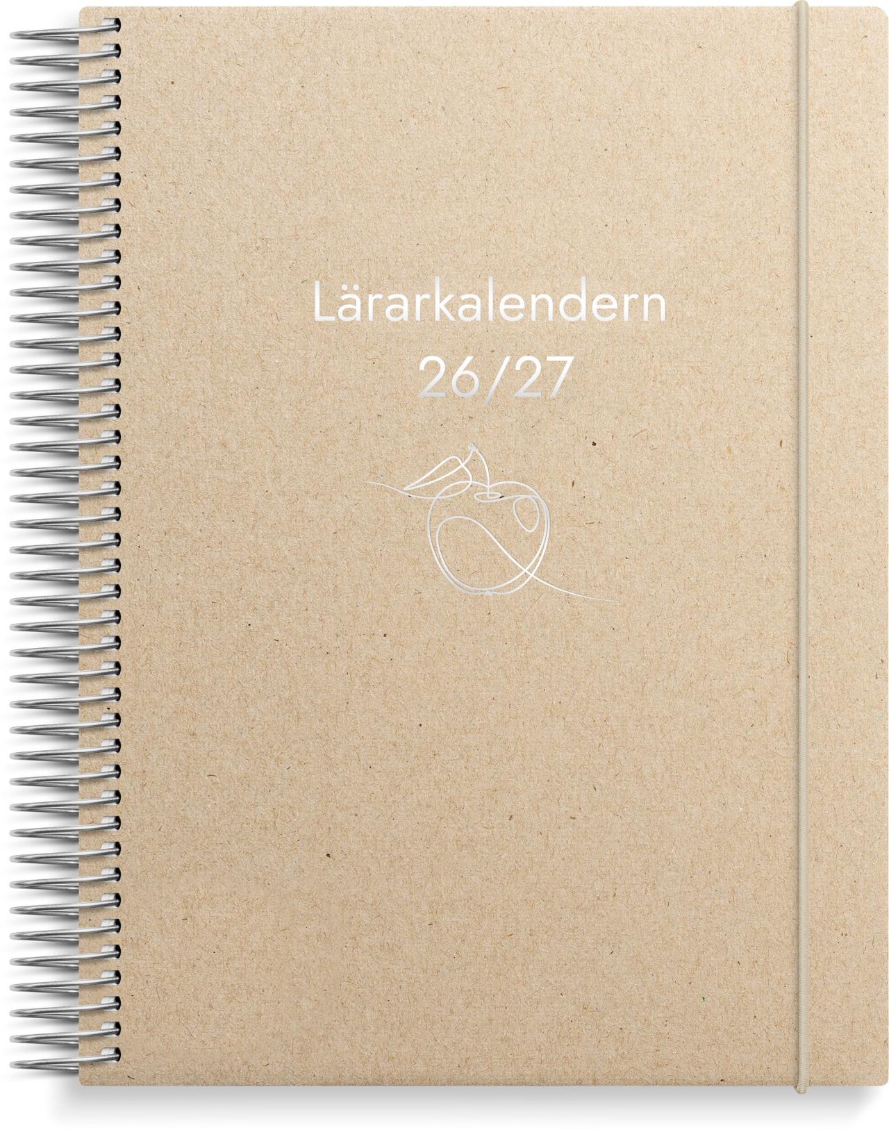 BURDE Lärarkalendern horisontell A5 26/27 | Almanackor och kalendrar - Lärar och Elevkalendrar - Elevkalendrar | Kontorsexperten